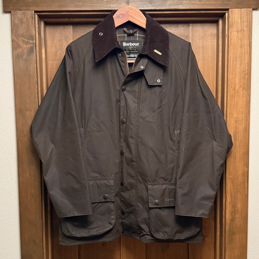 Barbour Classic Beaufort Waxed Jacket